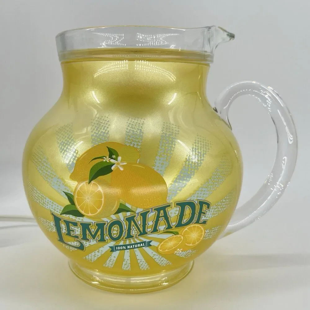 Scentsy Lemonade Pitcher Wax Warmer Retired Discontinued Full Size W/Box Yellow
